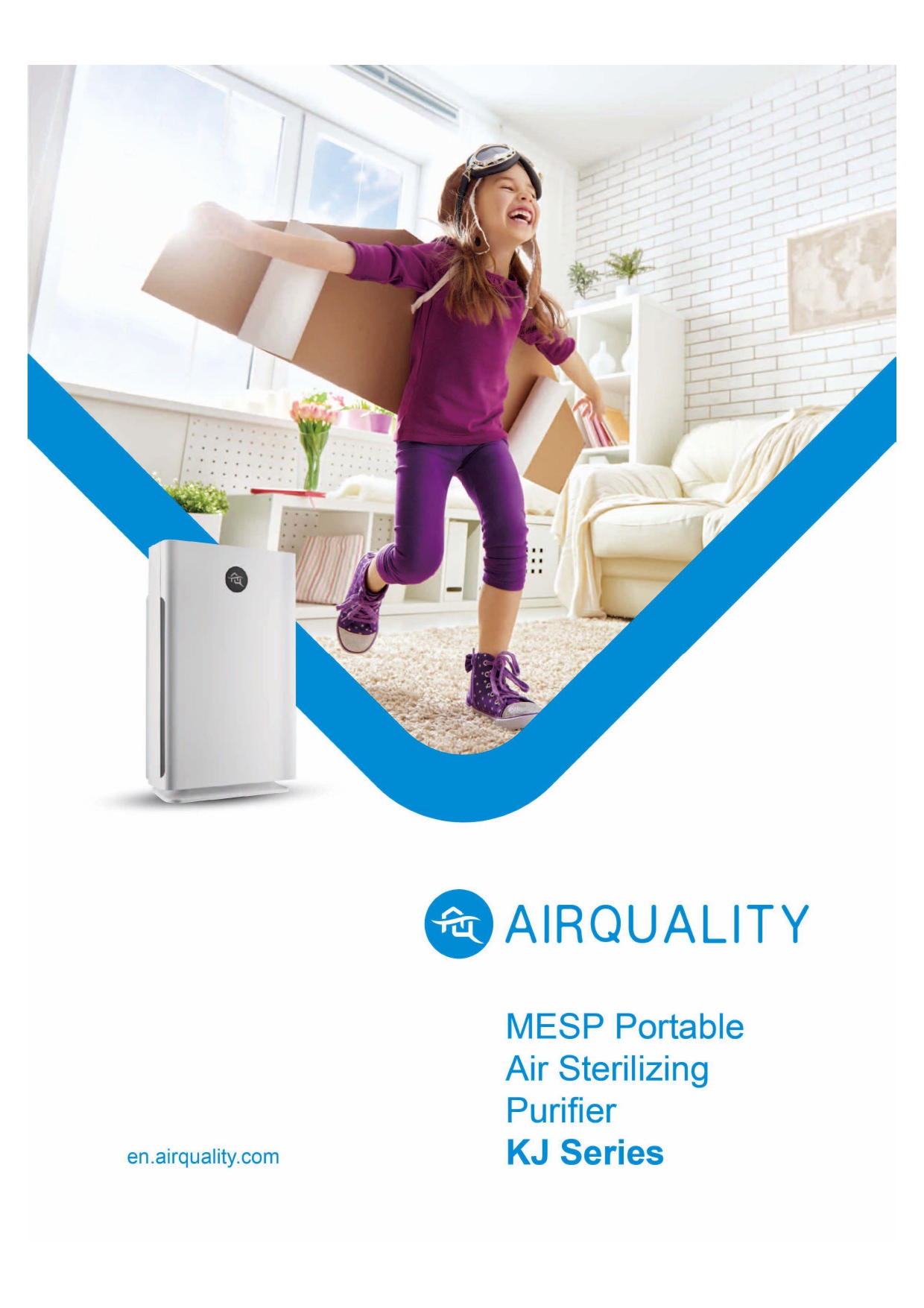 KJ: MESP Portable Air Sterilizing Purifier Model : KJ400